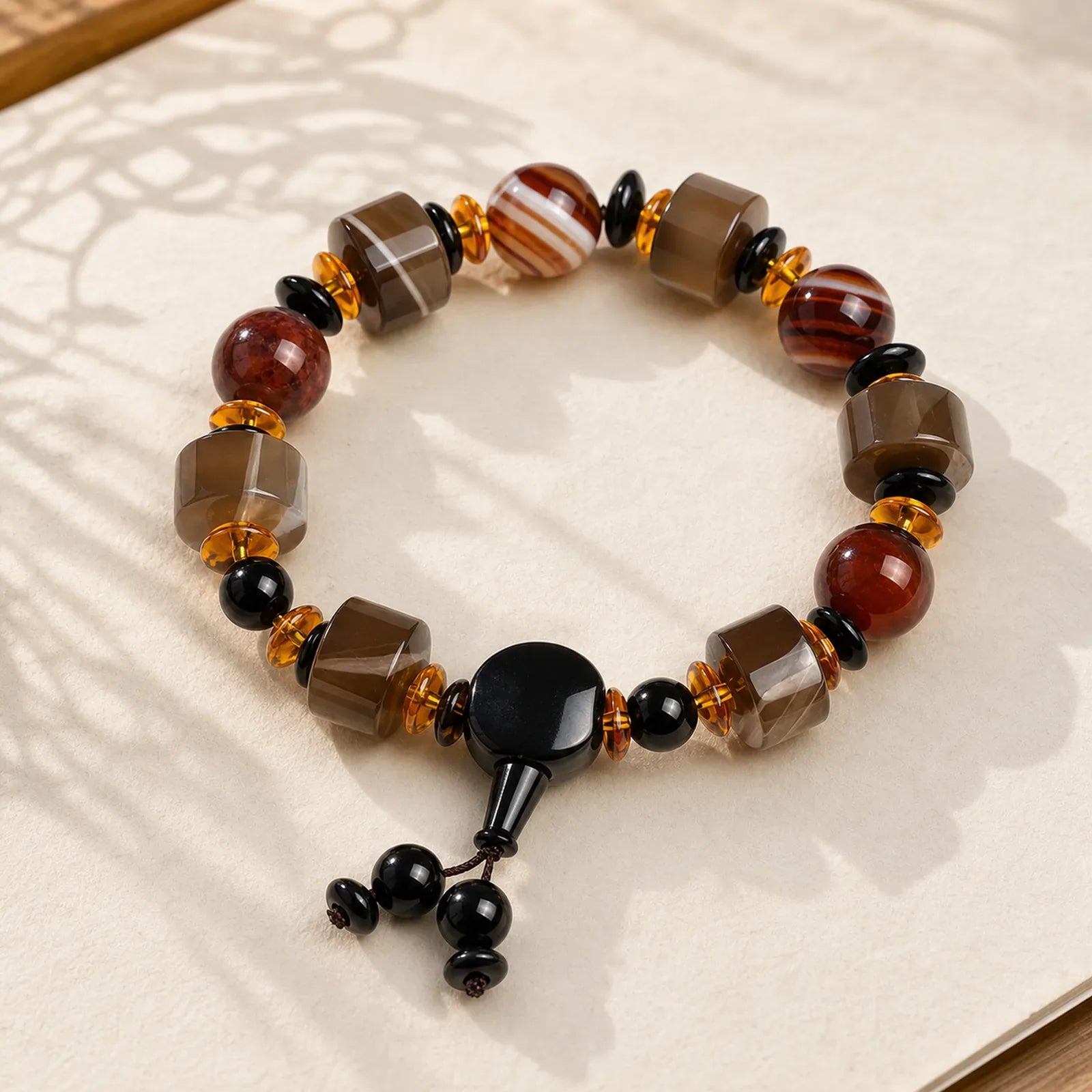 Natural Sardonyx Luck Bracelet featuring Sardonyx