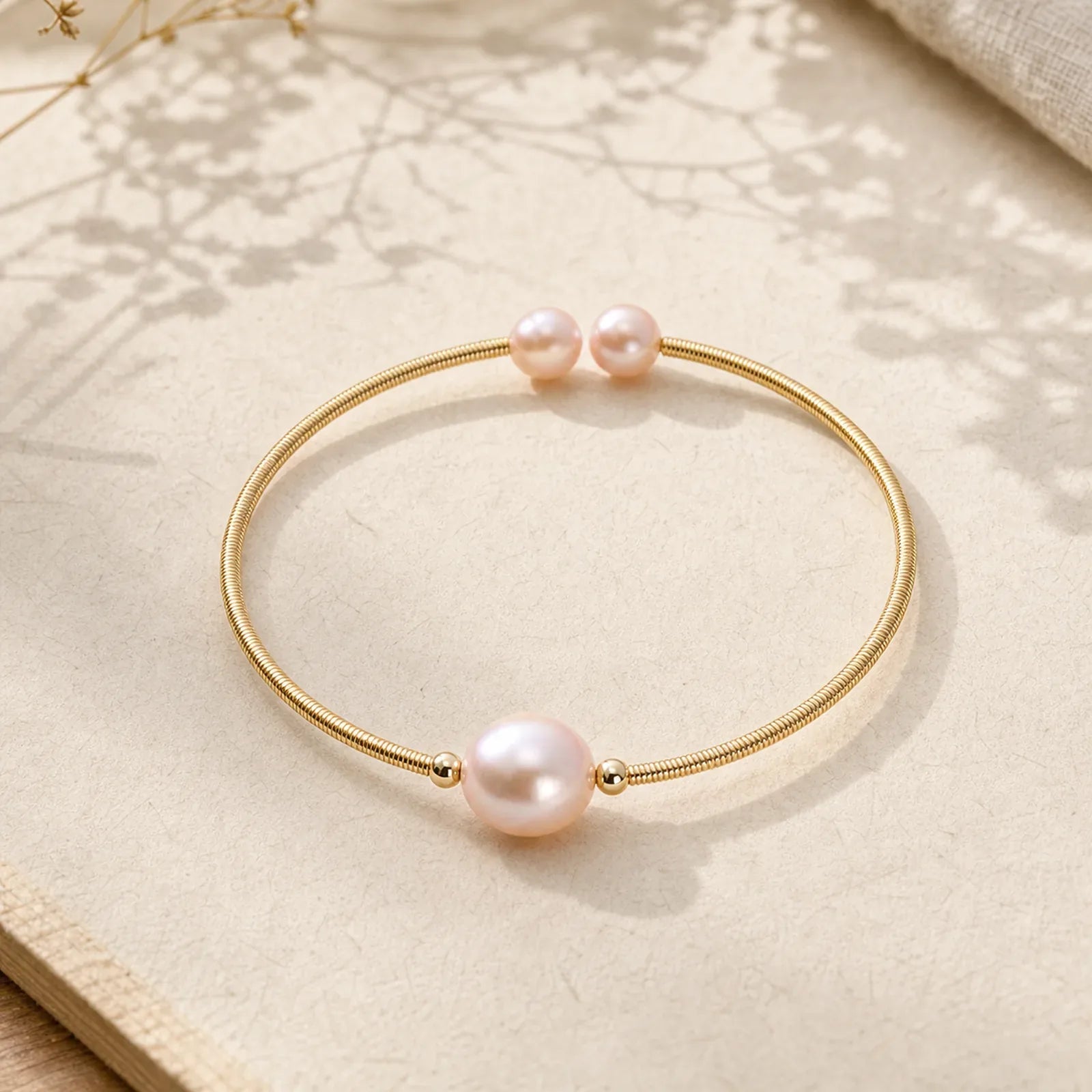 Pearl Wealth Bracelet Bangle (Extra 30% Off | USE CODE: FS30) featuring Pearl