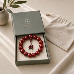 Tibetan Small Leaf Red Sandalwood Balance Bracelet (Extra 30% Off | USE CODE: FS30) featuring Small Leaf Red Sandalwood, Red Sandalwood, Sandalwood
